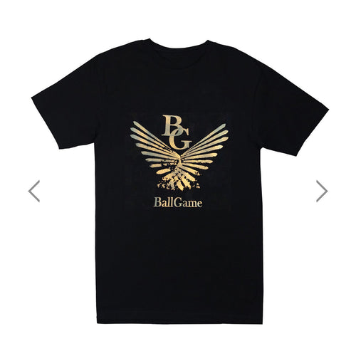 Black with Gold Logo