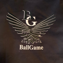 Black with White and Black Logo