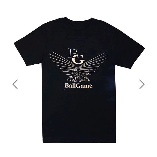 Black with White and Black Logo