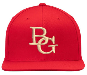 Snapback - Red with White Logo
