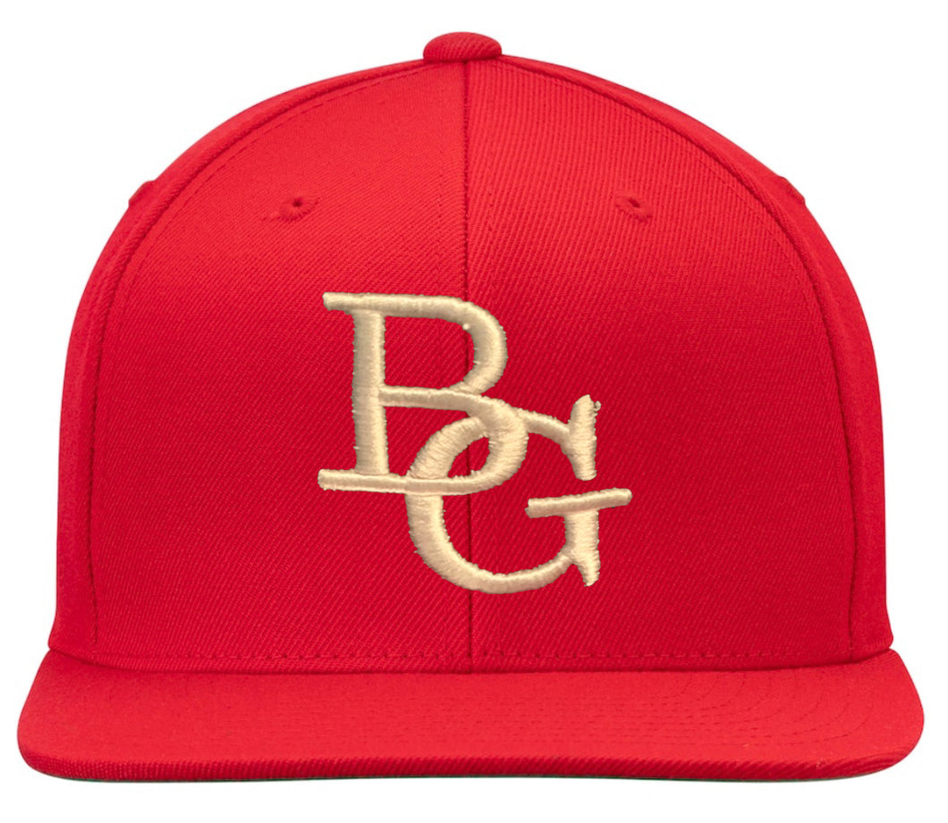 Snapback - Red with White Logo